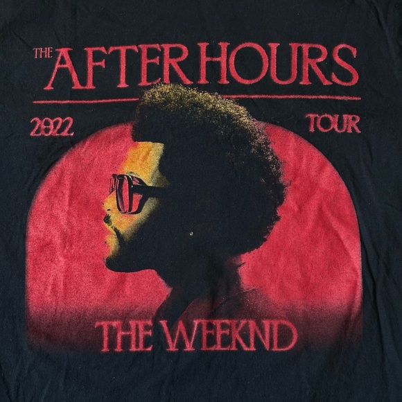 THE WEEKND After Hours Tour w/Doja Cat TOUR TEE - Picture 4 of 4